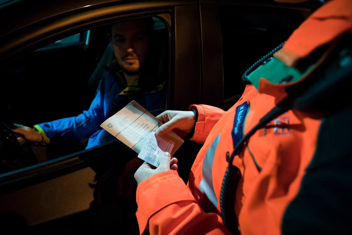 St.Gallen – Schranke von Parkgarage brachial geöffnet