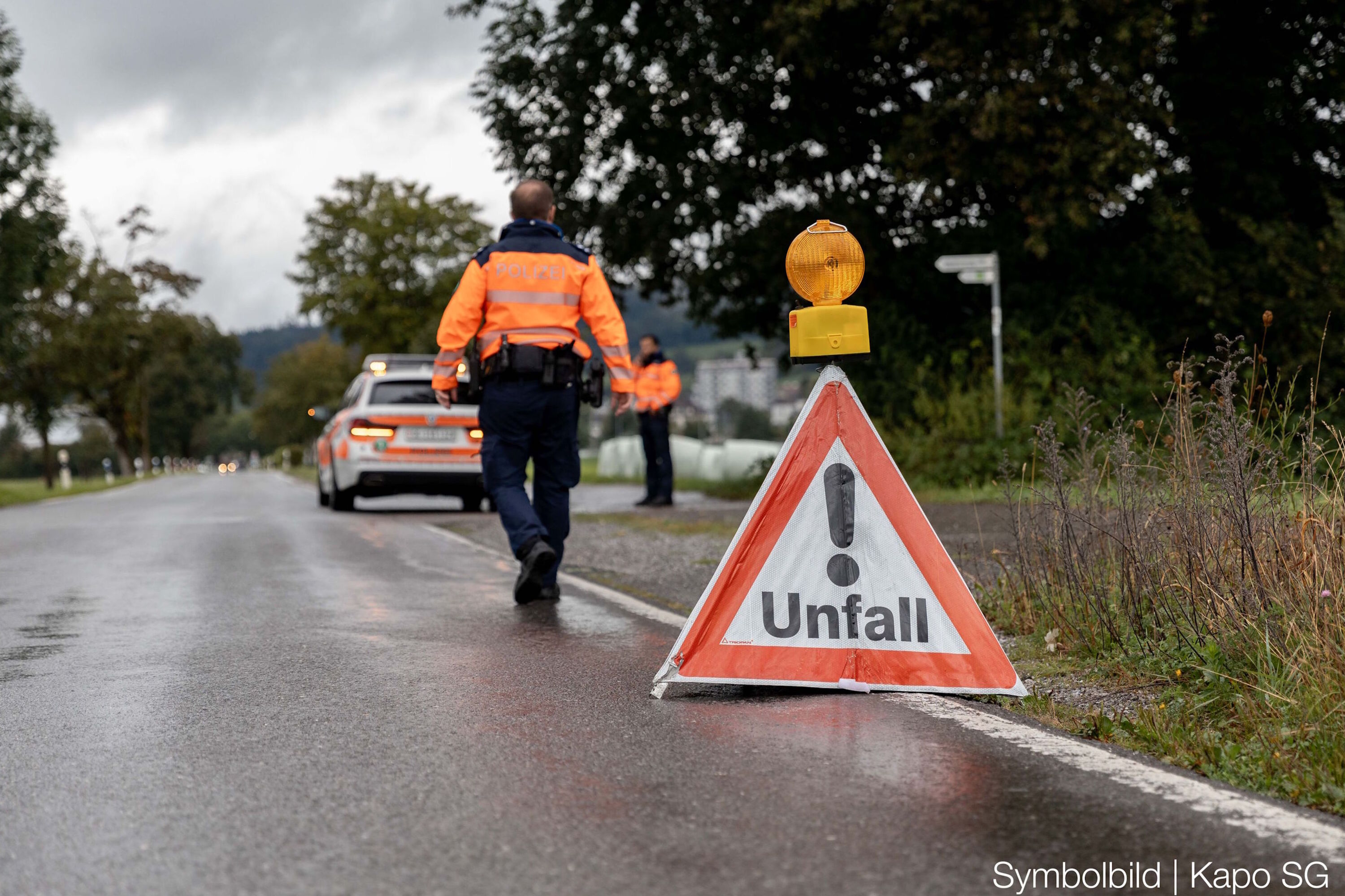 Rapperswil-Jona SG – Velofahrer bei Unfall mit Auto verletzt