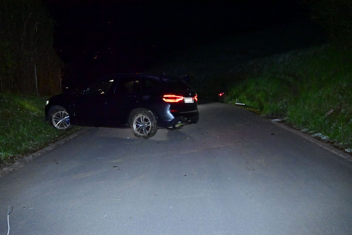 Ebnat-Kappel SG – Selbstunfall wegen Fahrunfähigkeit