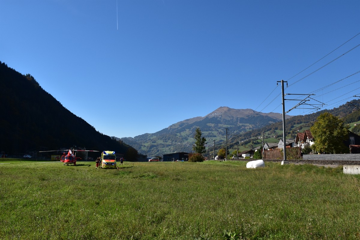 Schiers GR - Gleitschirmpilot nach Absturz verletzt