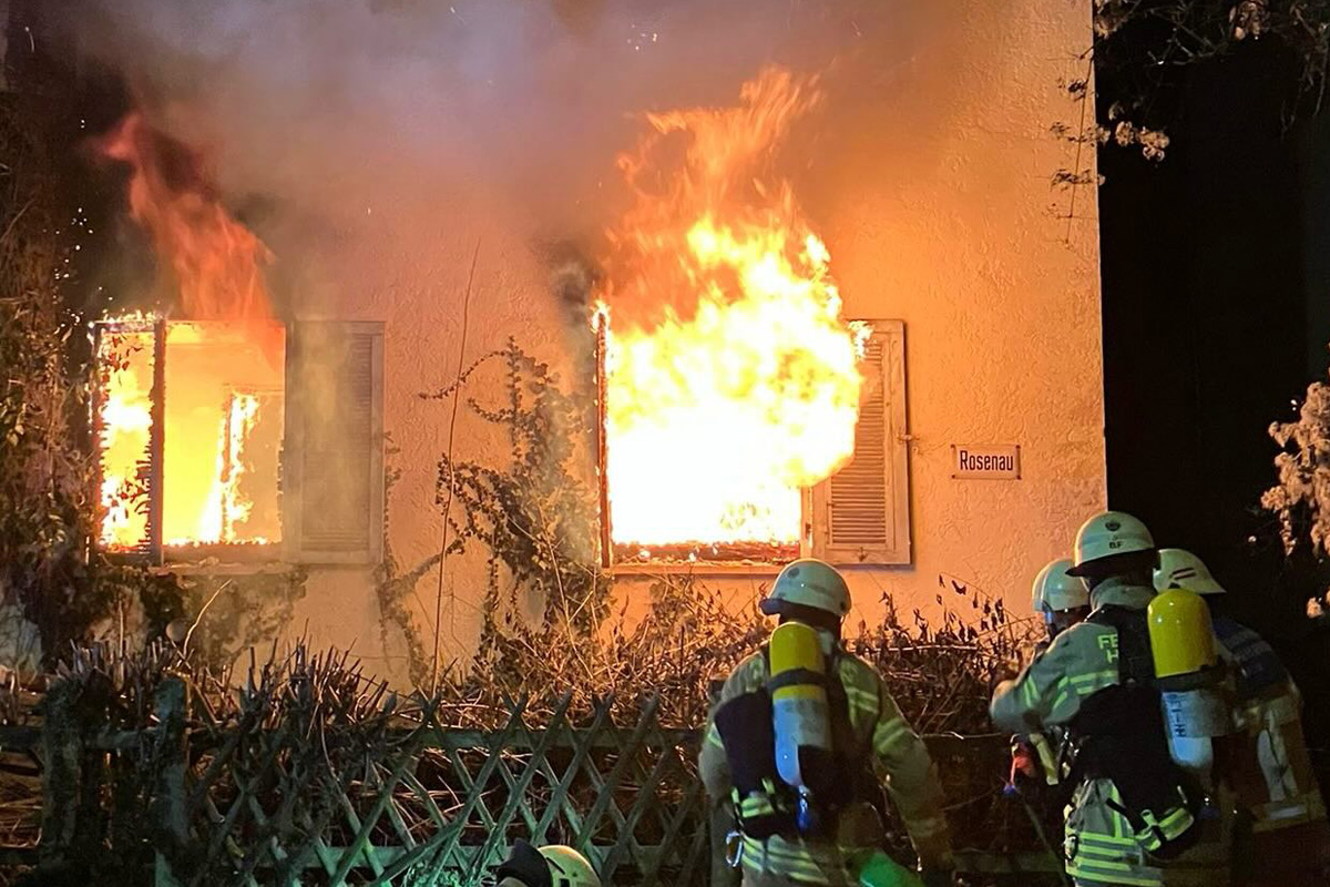 Heilbronn – Brand in Reihenhaus mit 250.000 Euro Schaden