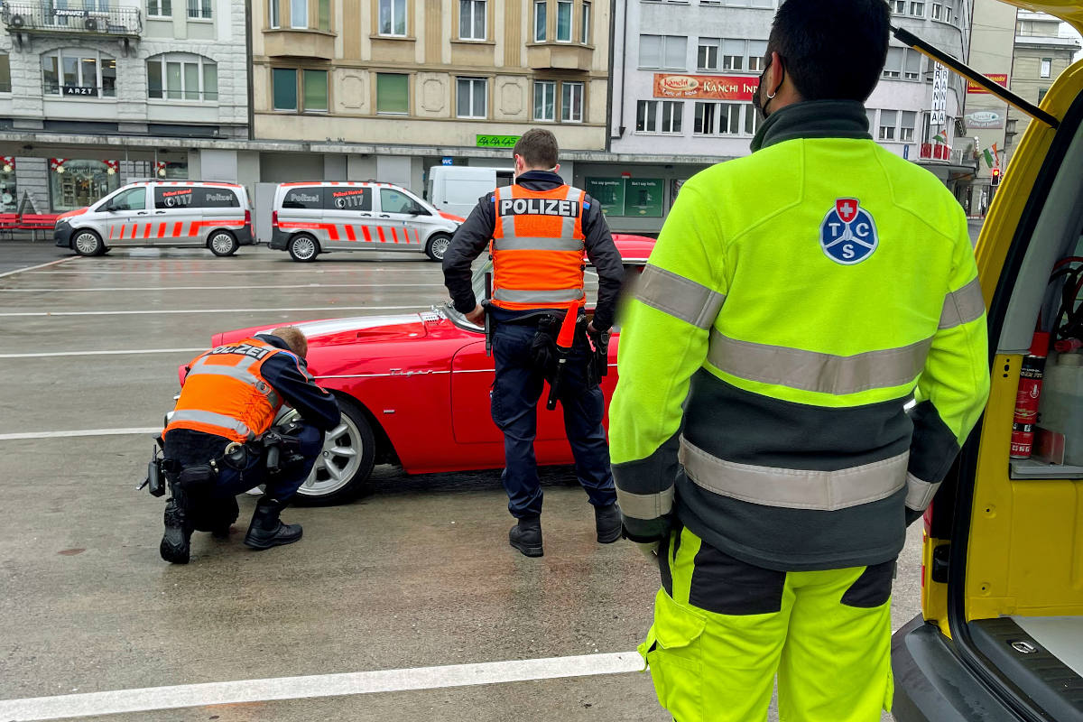 Beleuchtungskontrollen in der Stadt Luzern