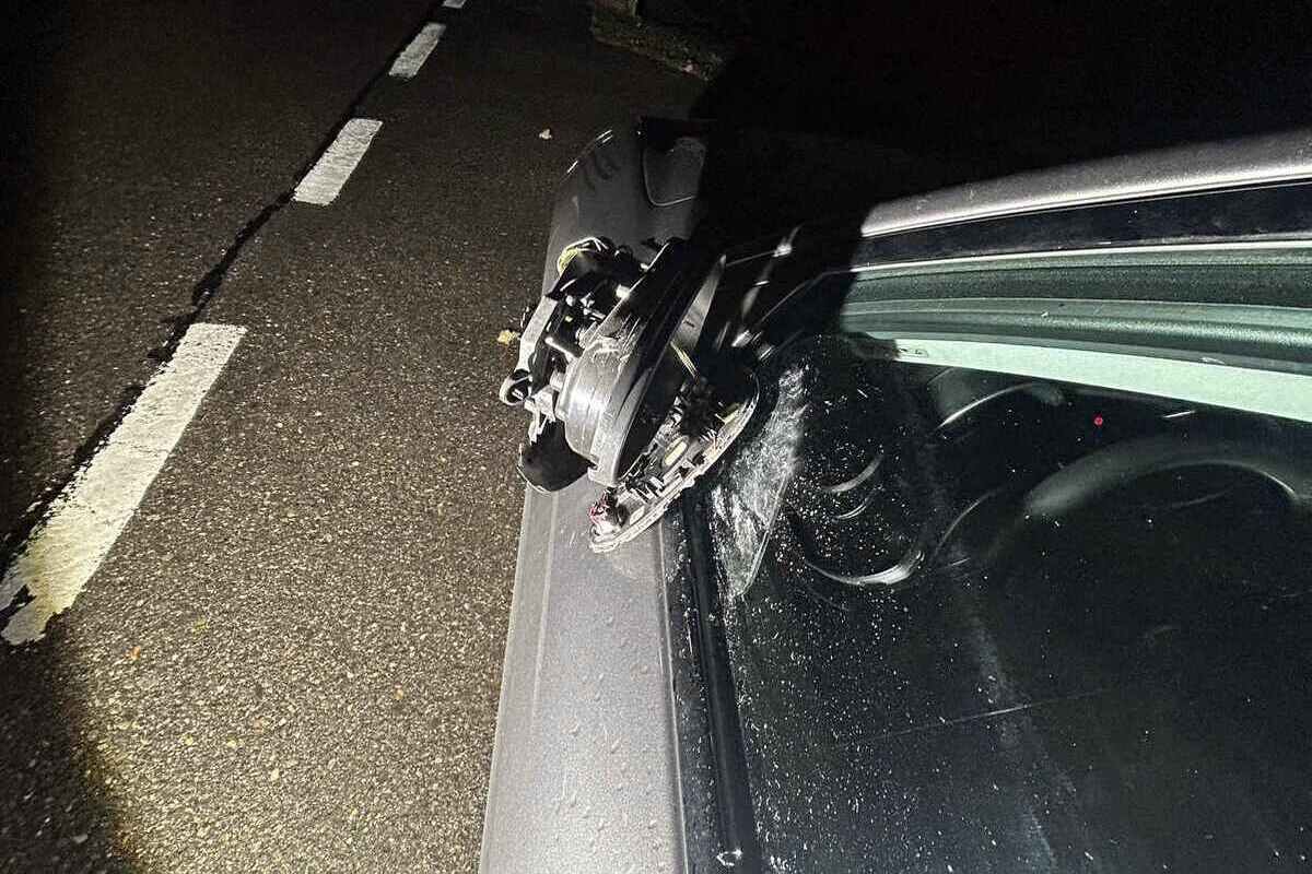 Unfall in Speicher AR – Autofahrer alkoholisiert unterwegs