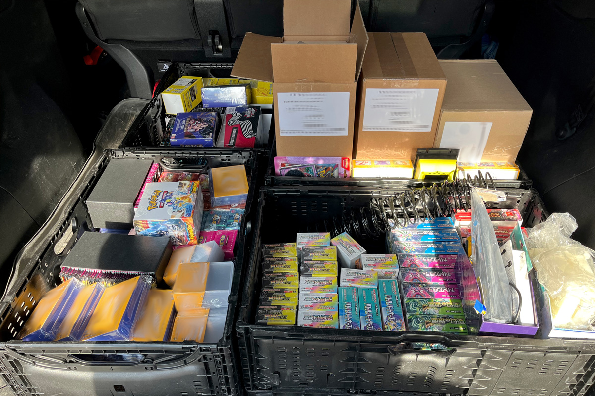 Singen – Zoll entdeckt geschmuggelte Pokémon-Karten