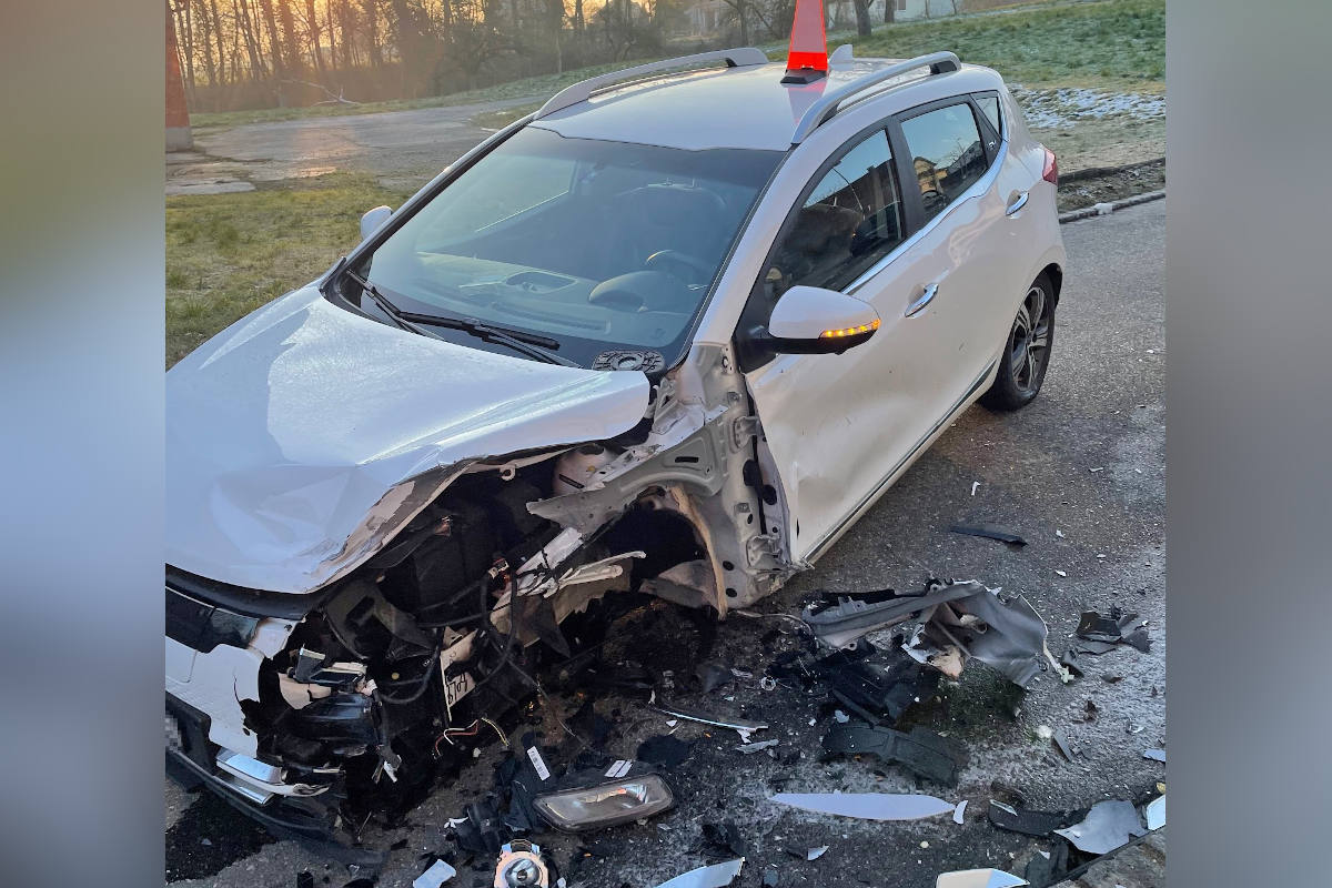 Kesswil TG – In Strassenverengung kollidiert