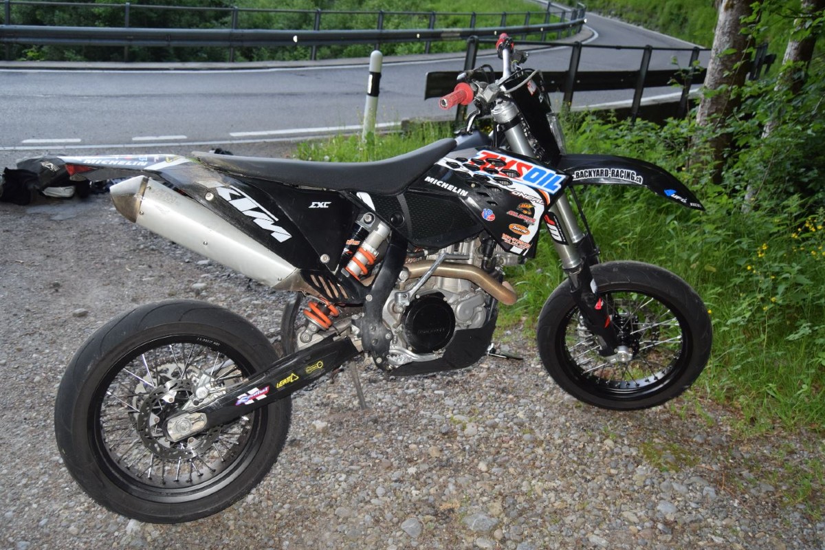 Selbstunfall mit Motorrad in Rehetobel AR