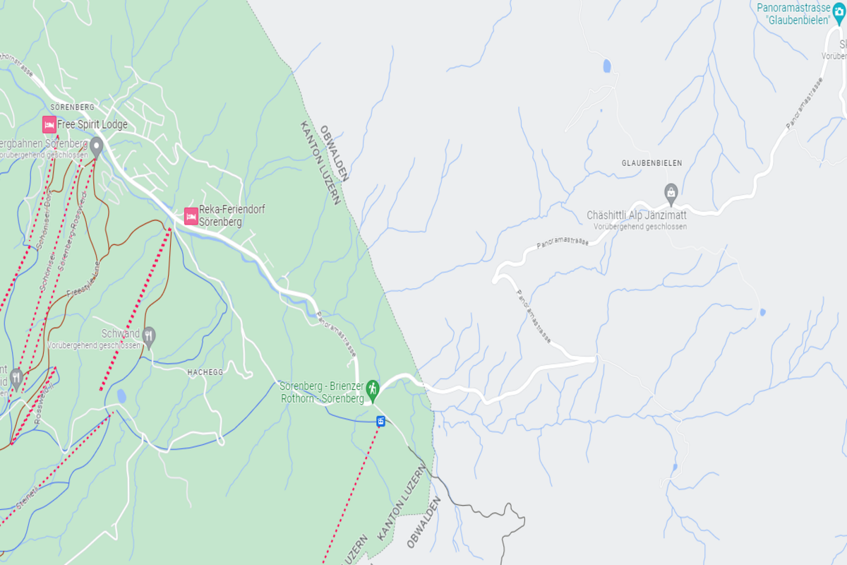 Wintersperre der Panoramastrasse OW wird aufgehoben 