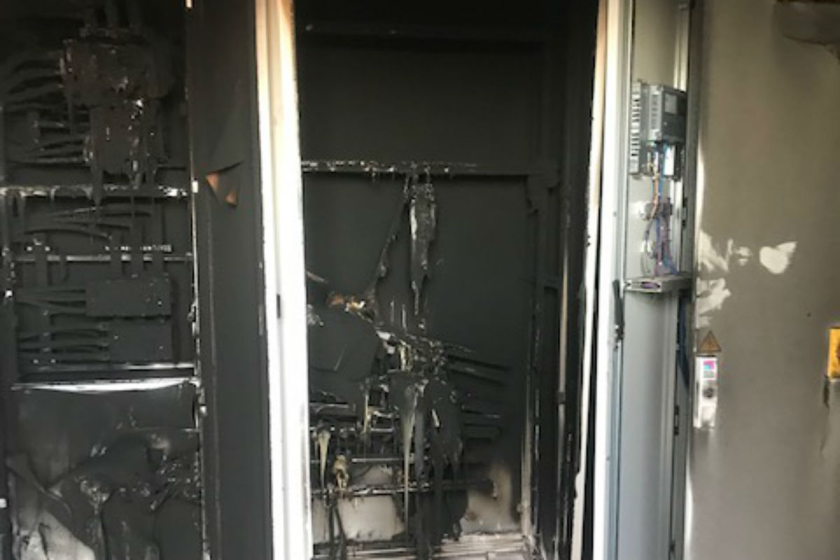 Bourrignon JU - Brand auf einem Bauernhof