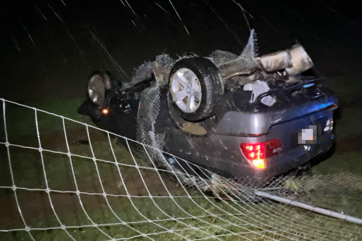 A1 Niederbipp SO – Selbstunfall auf der Autobahn