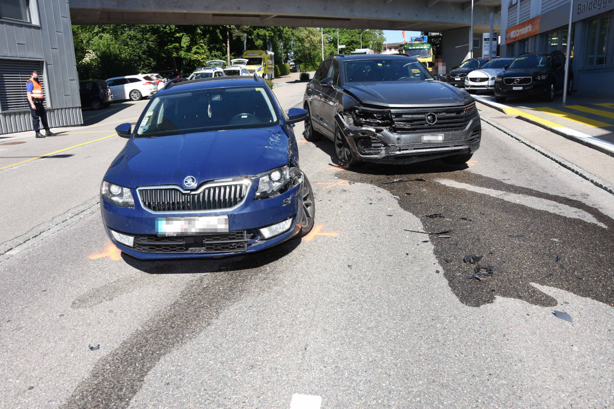 Wil SG – Verletzte Person bei Verkehrsunfall