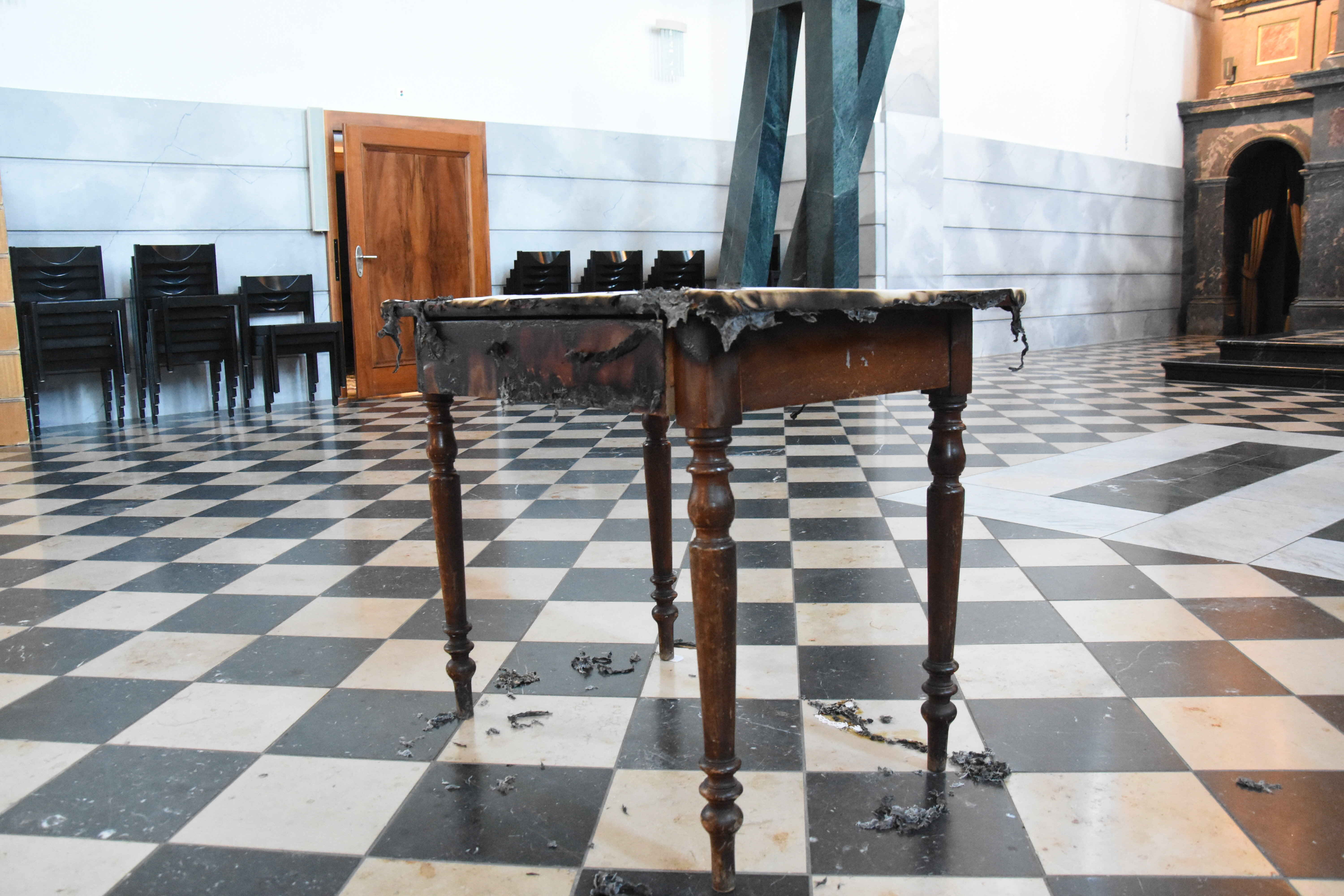 Gossau SG – Brandstiftung in Kirche