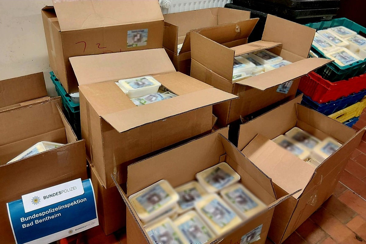 Bad Bentheim – Transporter mit ungekühltem Speiseeis gestoppt