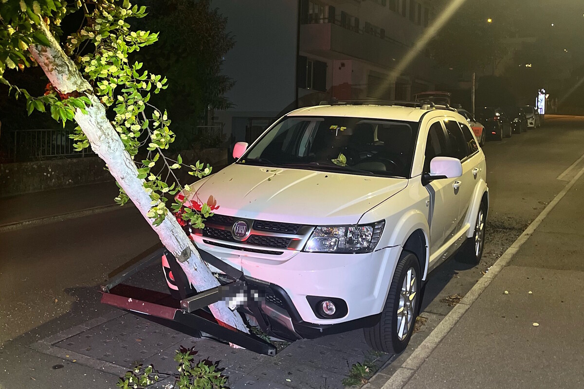 Rorschach SG - Alkoholisiert Unfall verursacht 