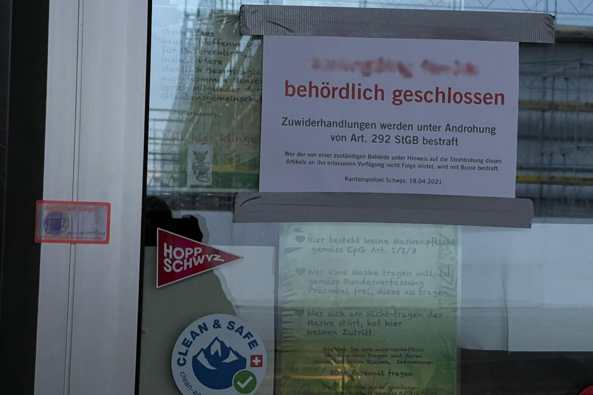 Reichenburg SZ – Polizei schliesst Schwyzer Kinderparadies