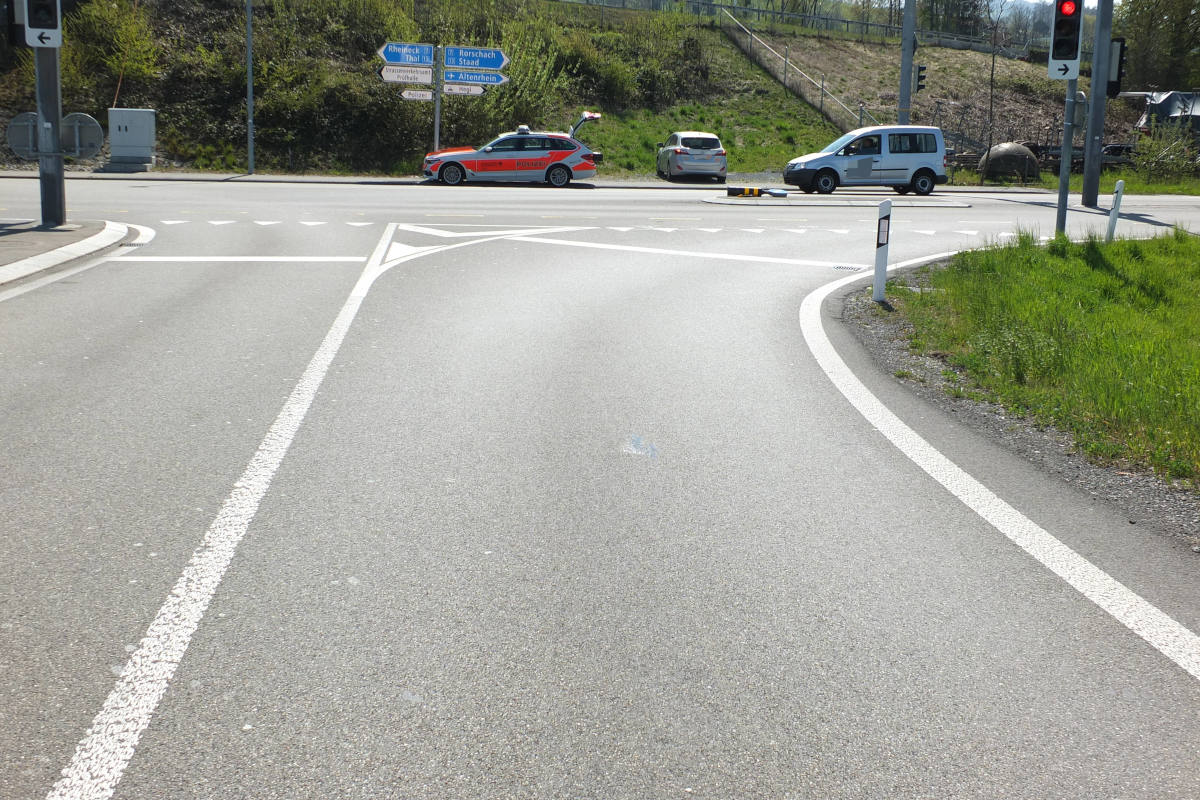 Thal SG – Fahrunfähig Unfall verursacht – Führerausweis weg