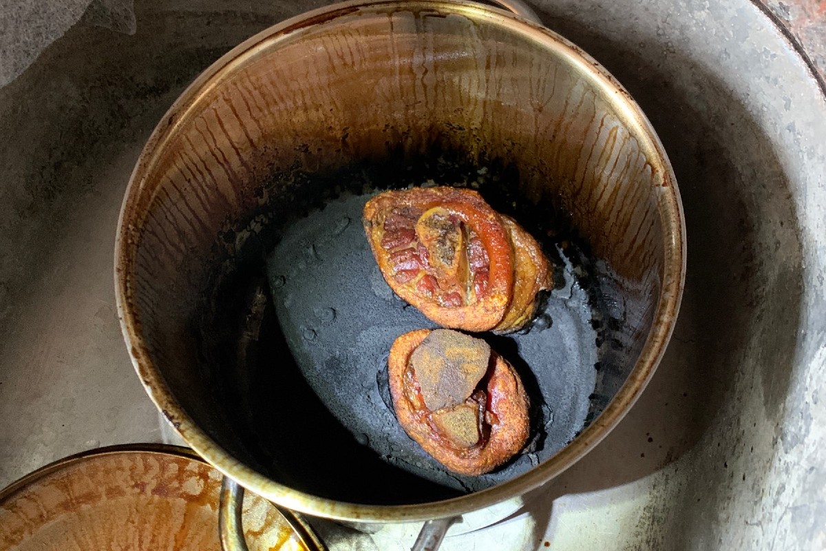 Meistersrüte /AI - Bratpfanne auf Küchenherd vergessen