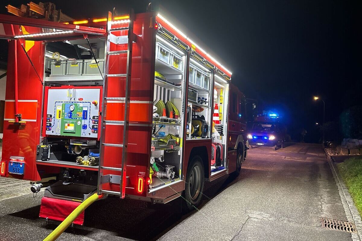 Gunzgen SO – Brand in Keller ausgebrochen