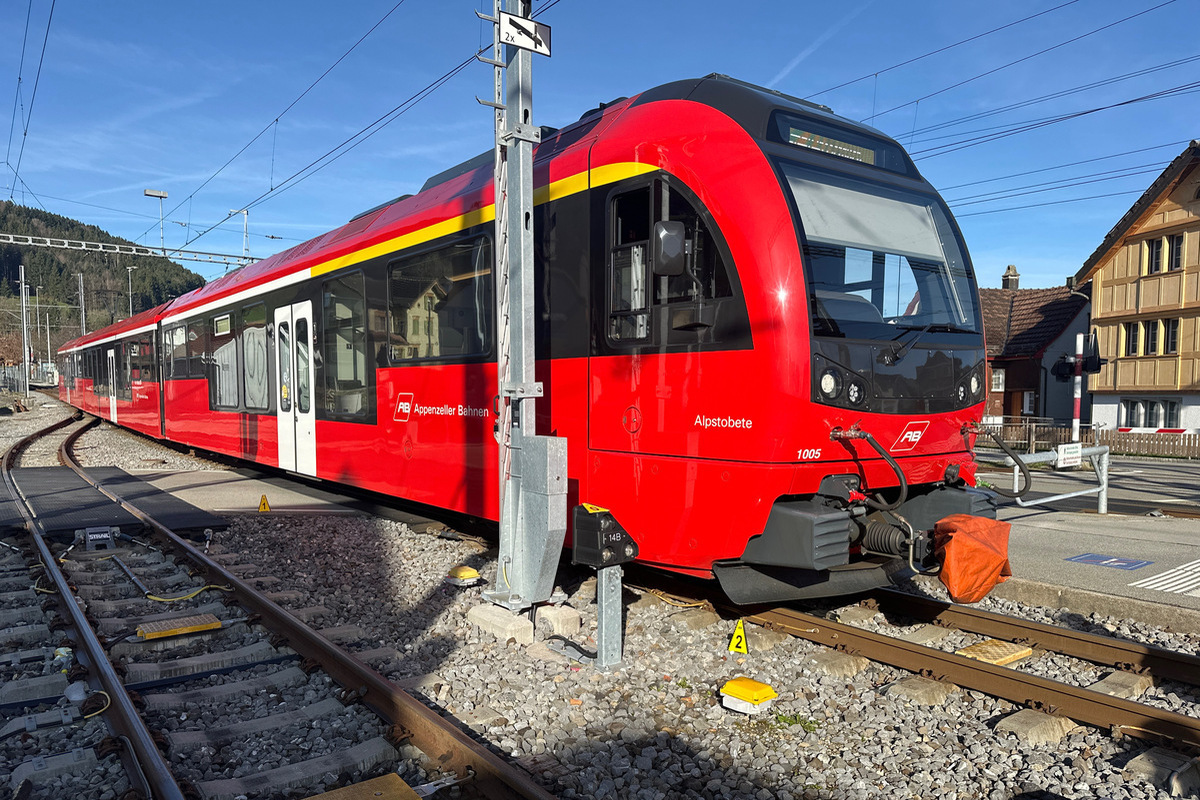 Appenzell AI - 70-Jährige von Zug erfasst