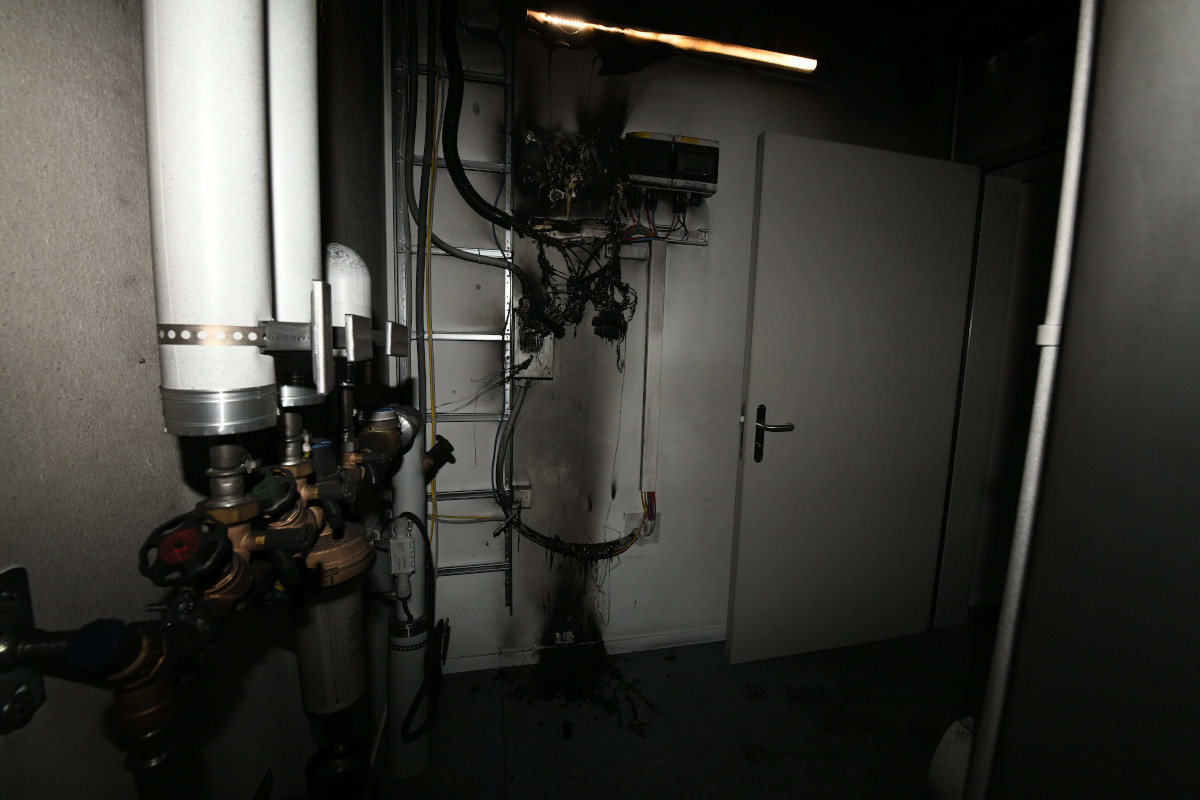 Trogen AR – Brand in Schulhaus