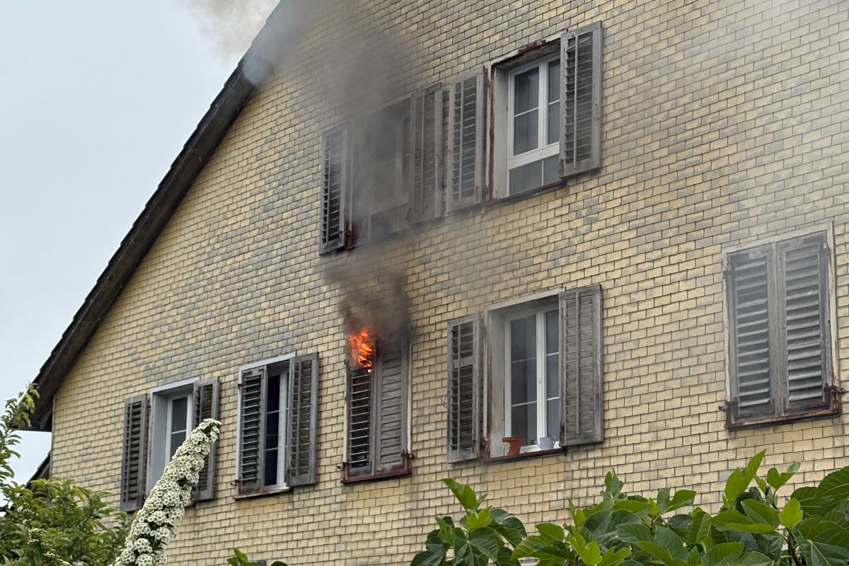 Küchenbrand in Aadorf TG – Jugendlicher vergisst Pfanne auf Herd