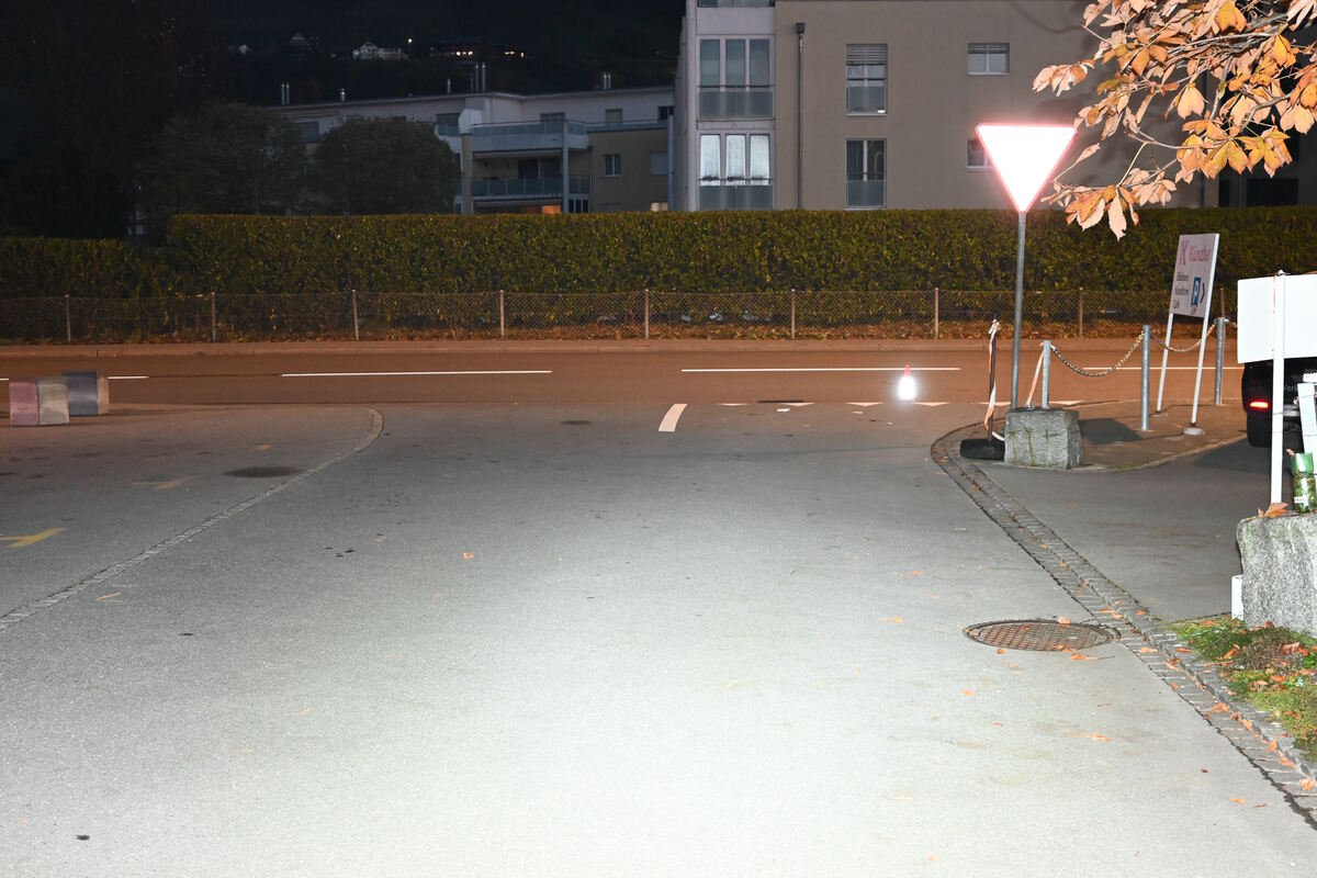 Au SG – E-Biker nach Unfall im Spital