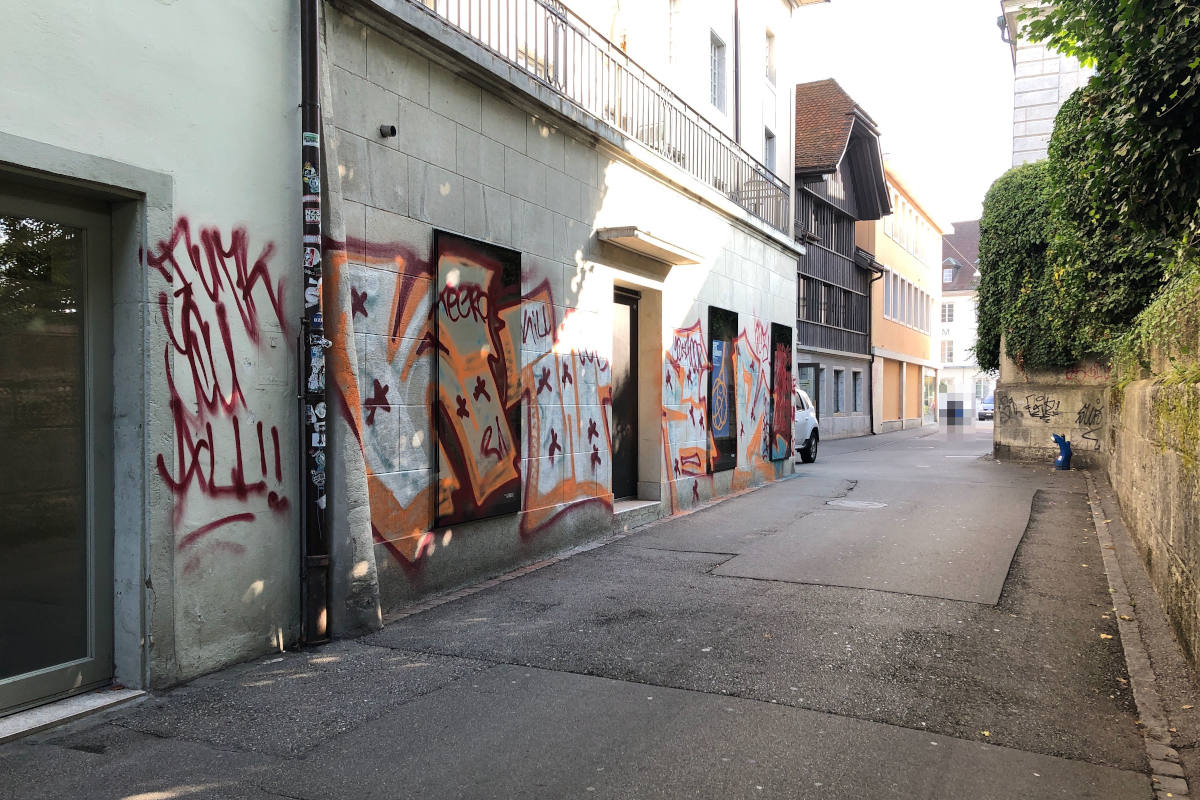 Vandalismus in Solothurn – Sachbeschädigung durch Sprayereien