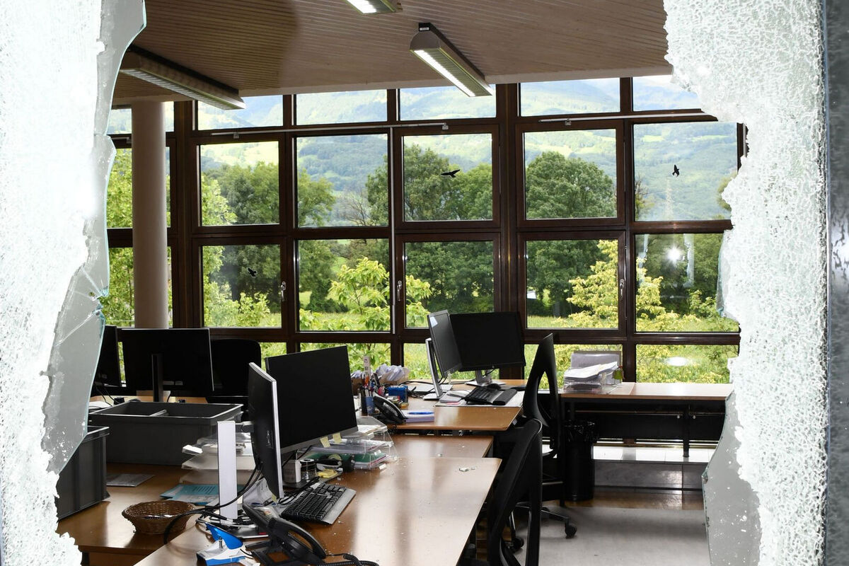 Einbruch in ein Gymnasium in Vaduz FL 