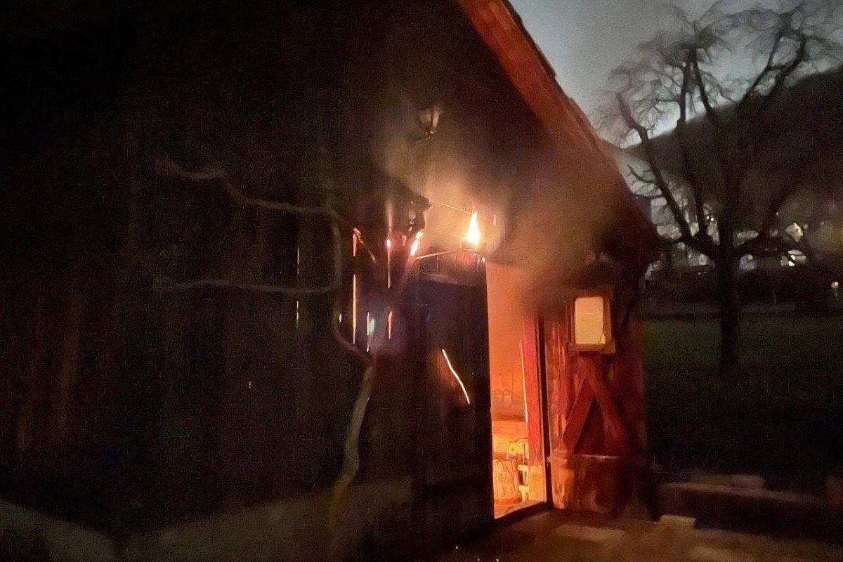 Holderbank AG -  Die Polizei geht von Brandstiftung aus