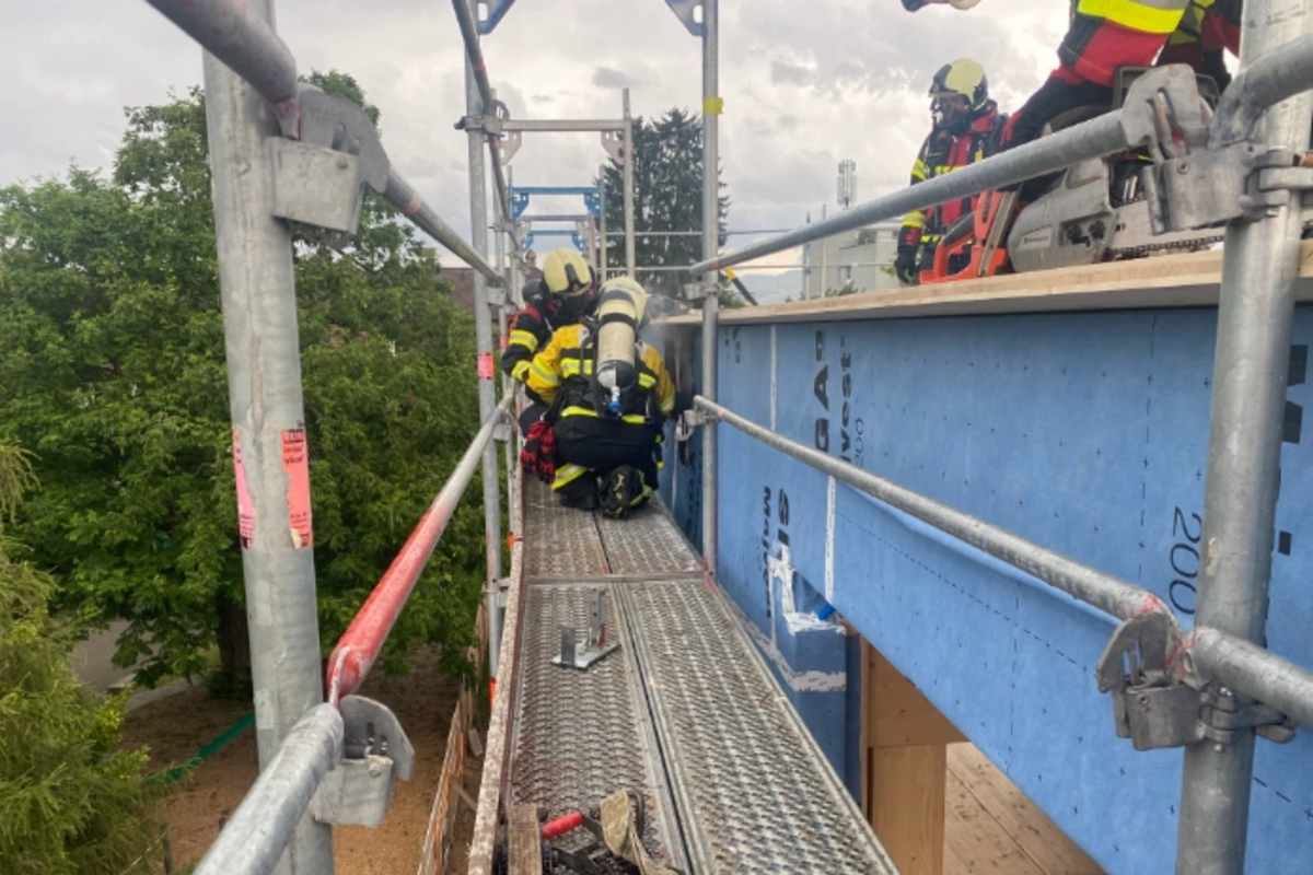 Cham ZG - Rund 80'000 Franken Sachschaden nach Glimmbrand 