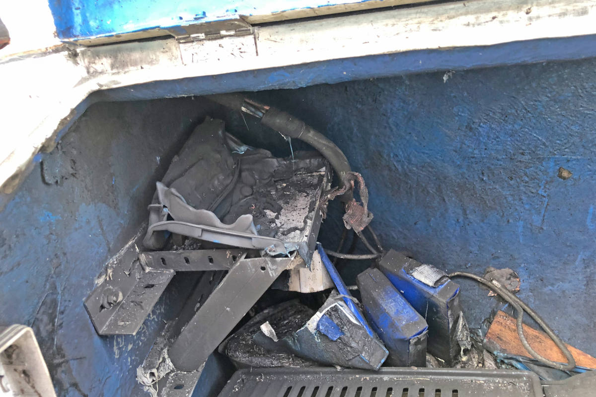 Mannenbach-Salenstein TG – Batteriebrand auf Segelschiff