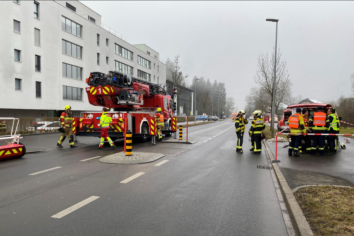 Cham ZG – Brand in einem Mehrfamilienhaus