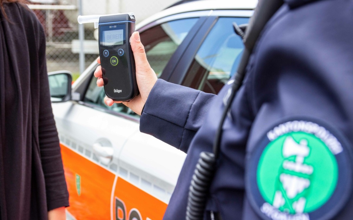 Kanton St. Gallen - Bei Kontrollen 7 Verkehrsteilnehmer fahrunfähig erwischt!