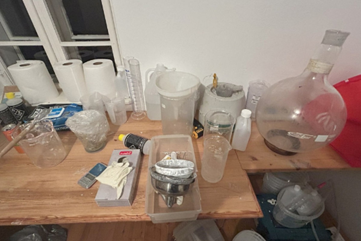 Drogenlabor in Baden ausgehoben