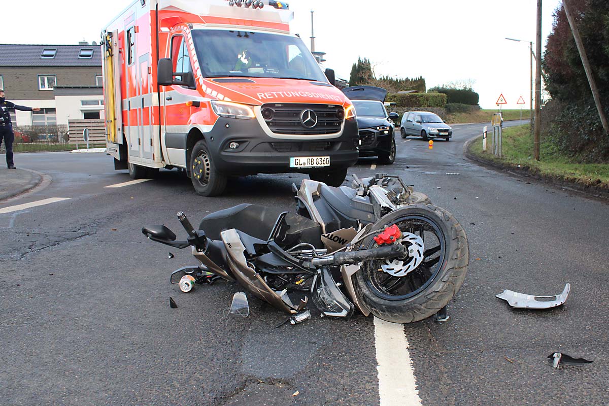 Leichlingen - 15-Jähriger bei Unfall schwer verletzt 