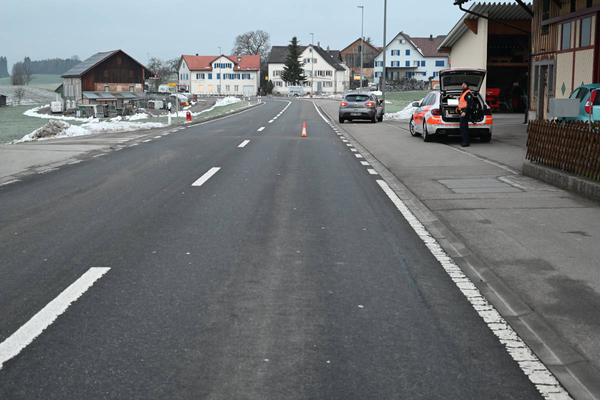 Wittenbach SG – Kind von Auto erfasst