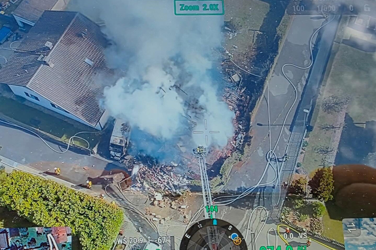 Frontenhausen – Eine tote Person nach Explosion von Wohnhaus