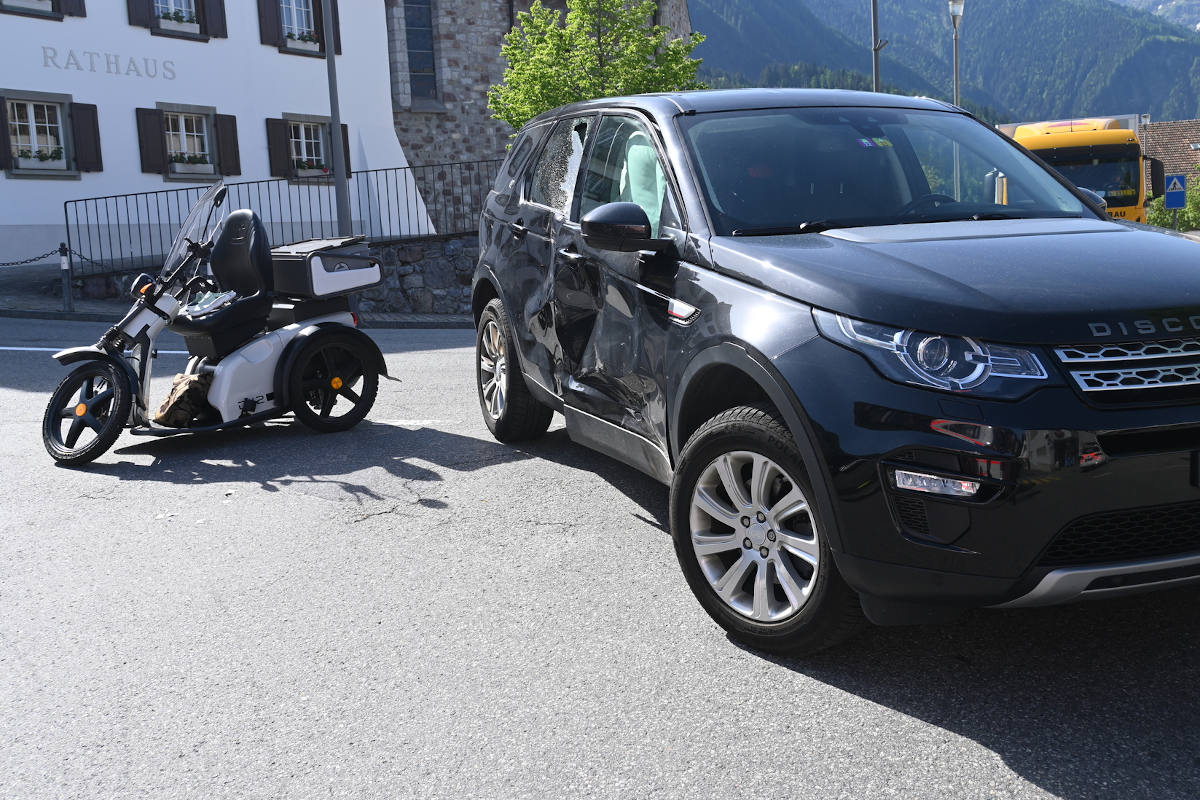 Triesenberg – Schwerer Verkehrsunfall mit Elektro-Dreirad
