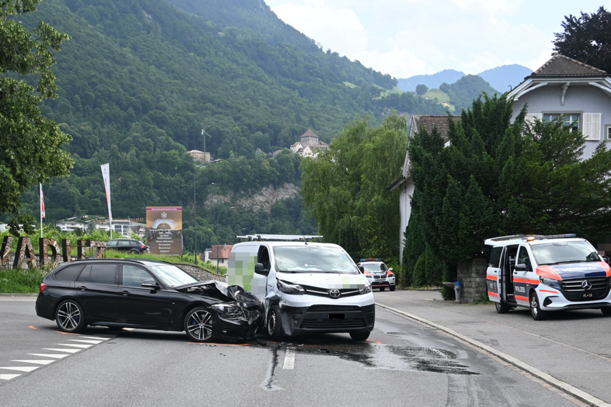 Unfall in Vaduz FL – Vortritt missachtet 