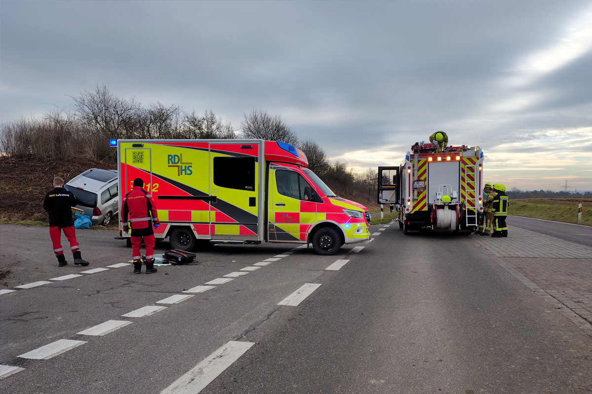 Gangelt – Unfall nach medizinischem Notfall