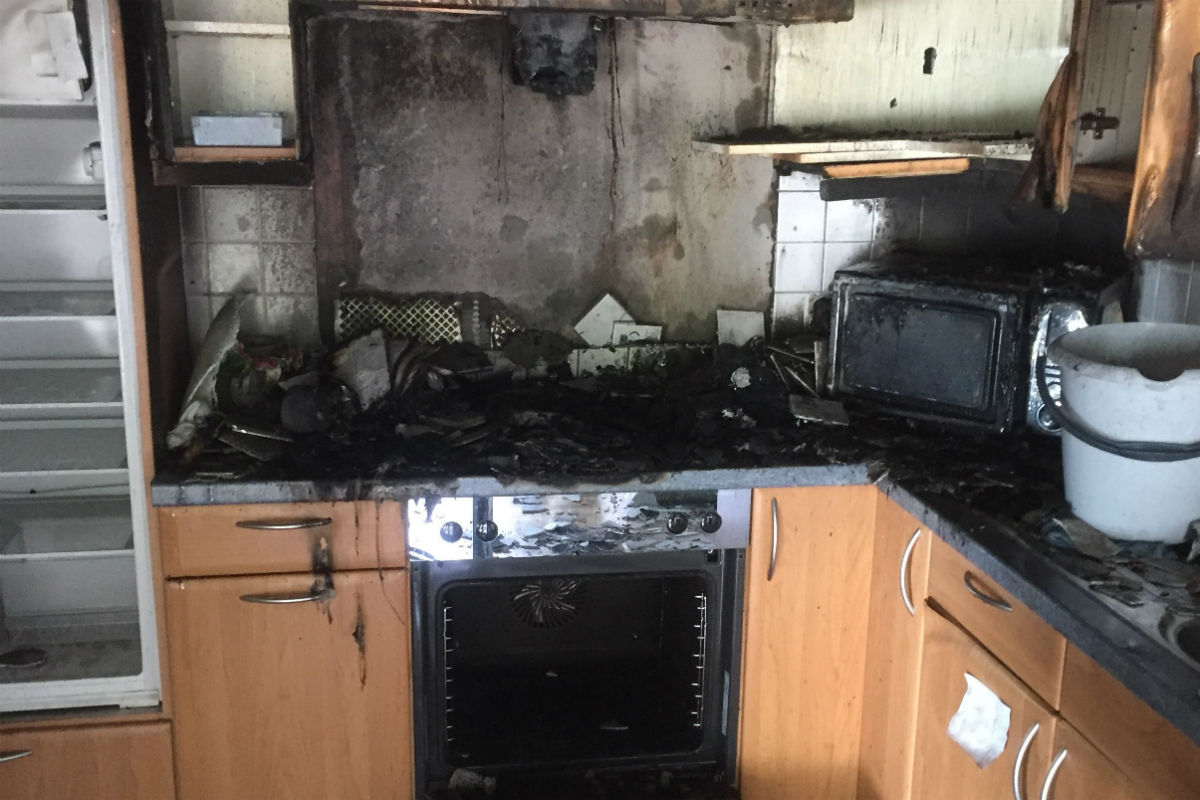 Brand Mels SG - Küchenbrand wohl wegen eingeschalteter Herdplatte