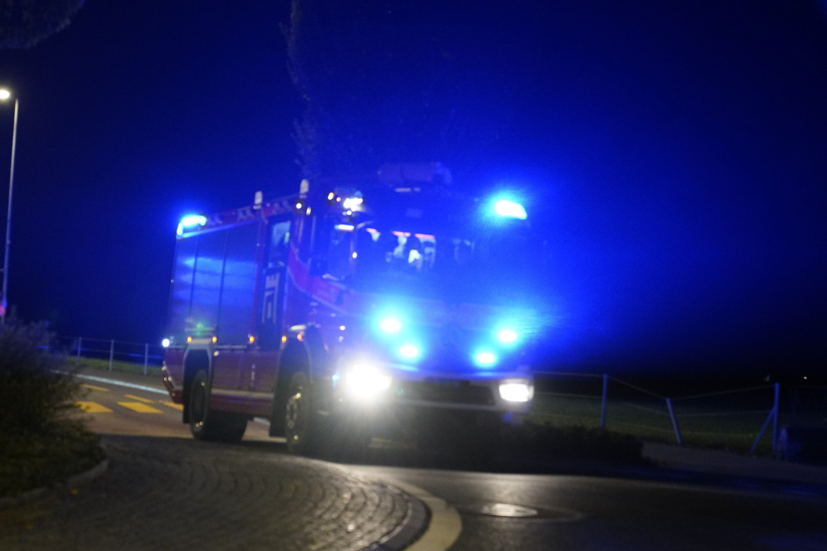 Goldau SZ – Brand in Lagerhalle der Kehrichtentsorgung