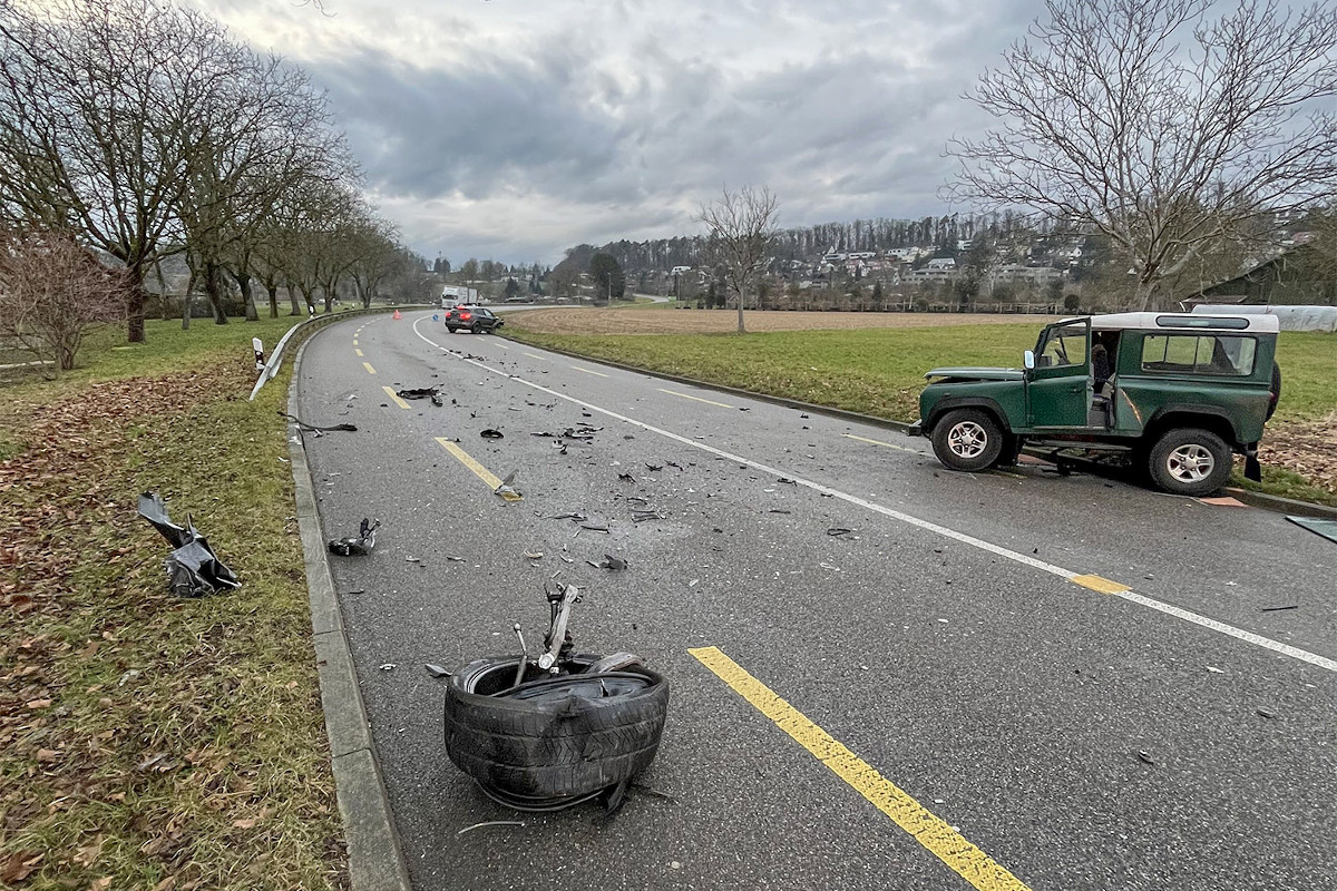 Reinach BL – Alkoholisiert Frontalkollision verursacht