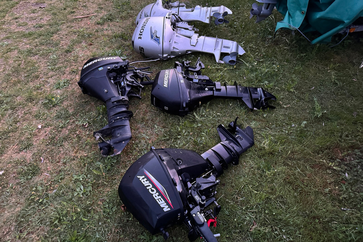 Hünenberg ZG – Bootsmotoren-Diebstahl vereitelt – Polizei sucht Zeugen