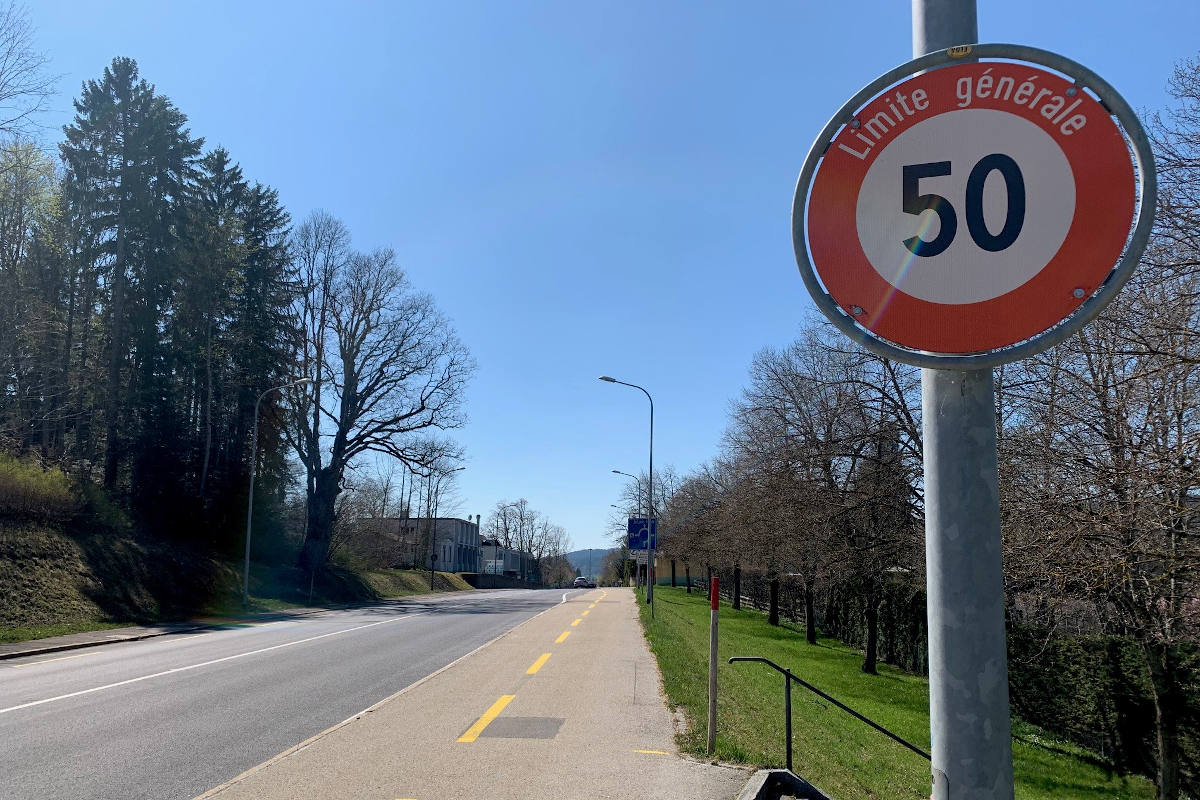 La Chaux-de-Fonds NE – Raser aus dem Verkehr gezogen