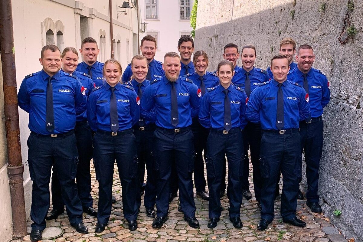 Solothurn - Vereidigung von neuen Polizistinnen und Polizisten