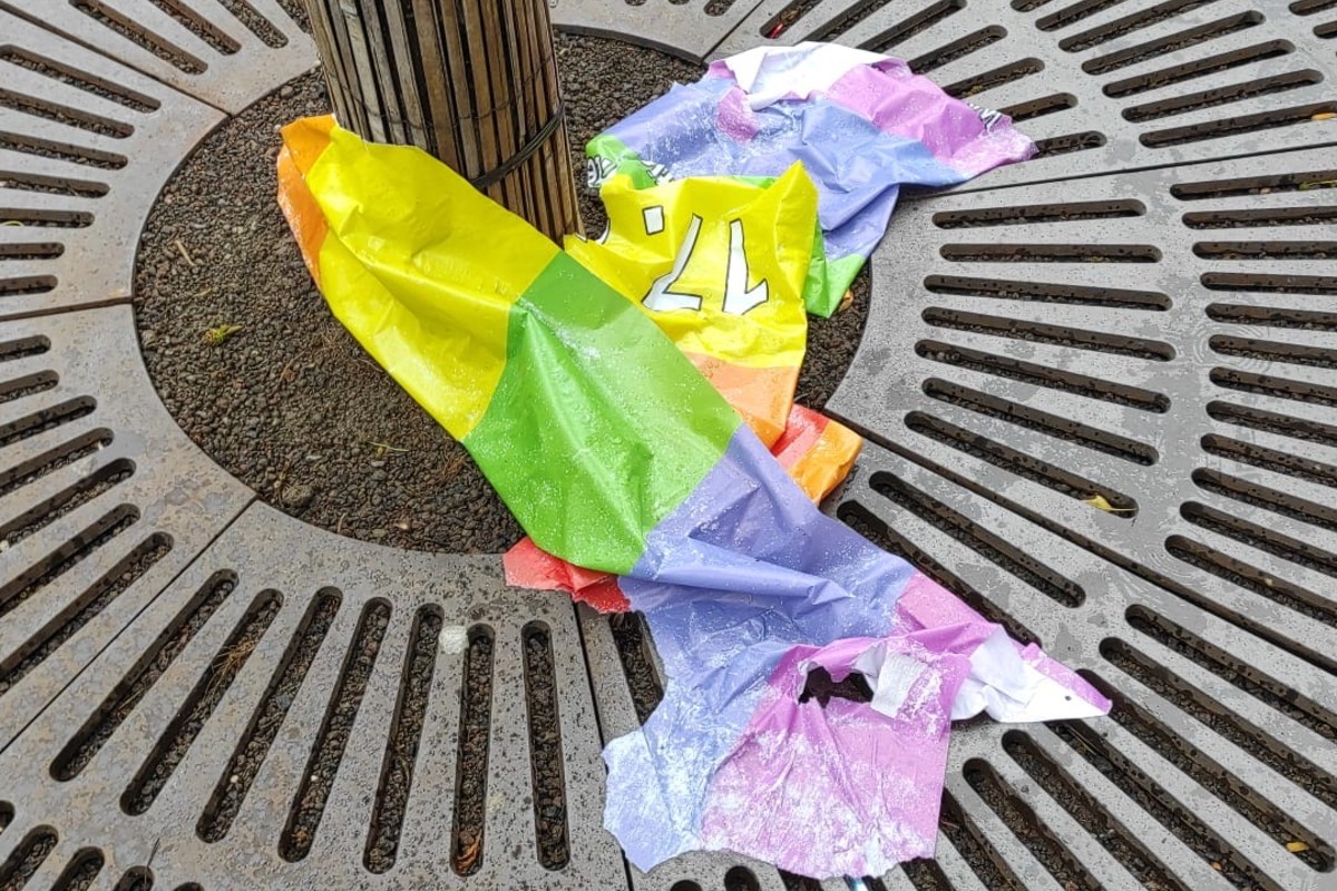 Buchs SG - Rund 80 Plakate heruntergerissen und beschädigt!