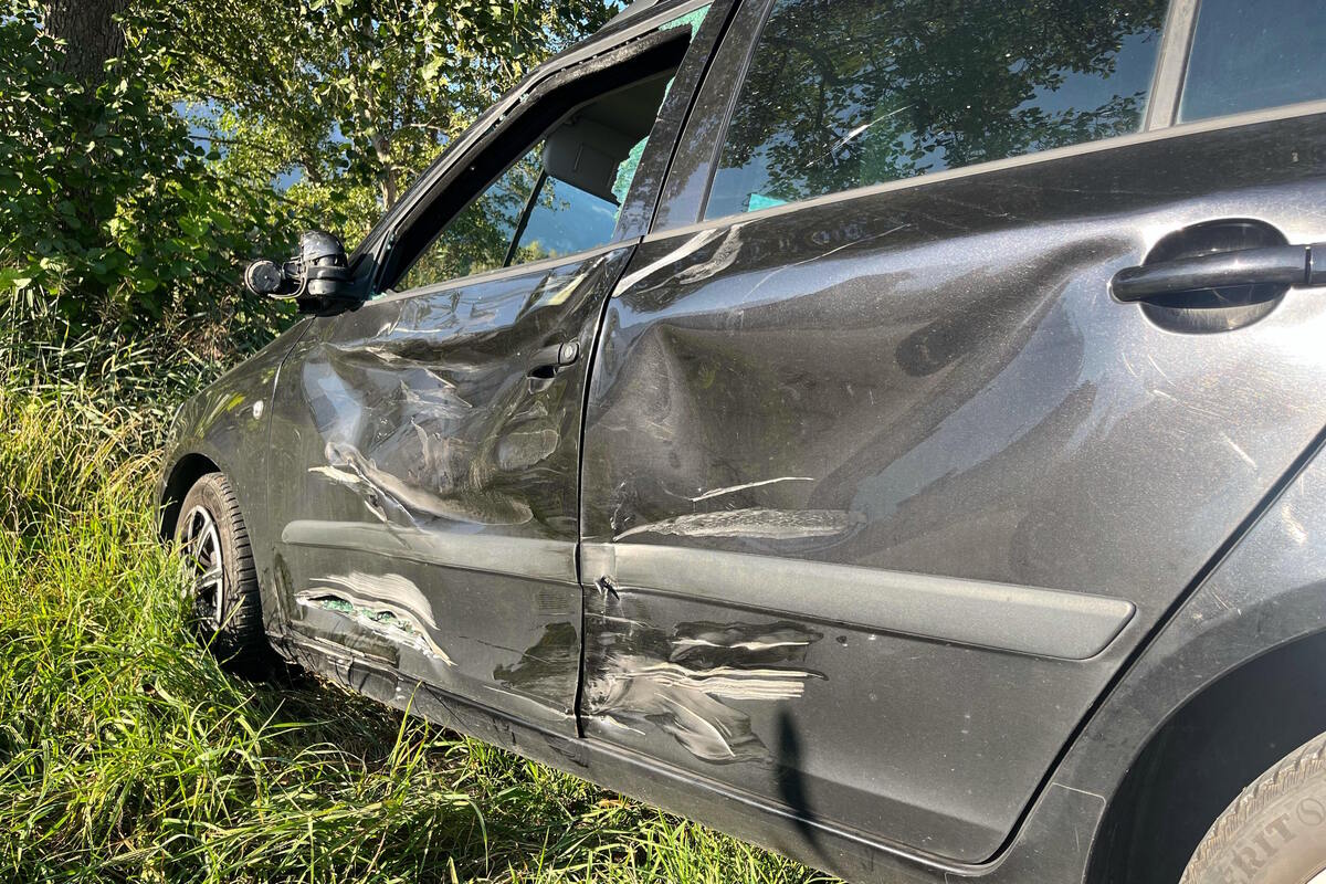 Salez SG - Motorradfahrer nach Sturz im Spital