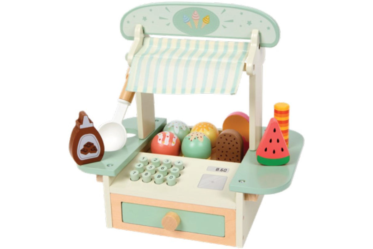 Rückruf bei Action – Spielzeugeisbude aus Holz birgt Sicherheitsrisiko