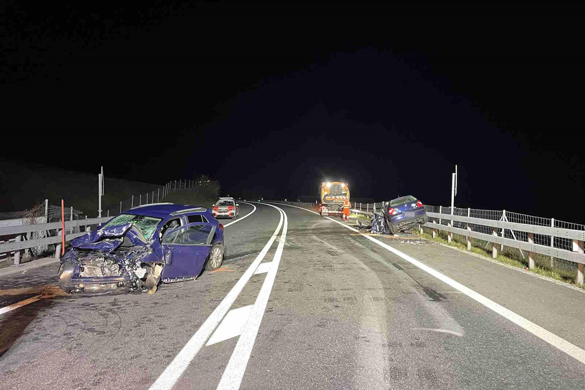 Andeer GR – Tödlicher Verkehrsunfall auf der A13