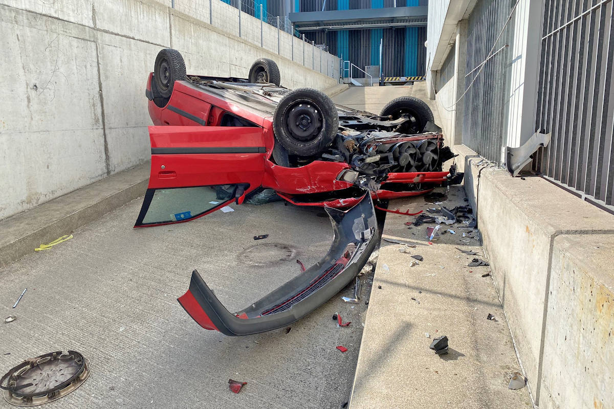 Rickenbach TG – Beim Ausparken abgestürzt